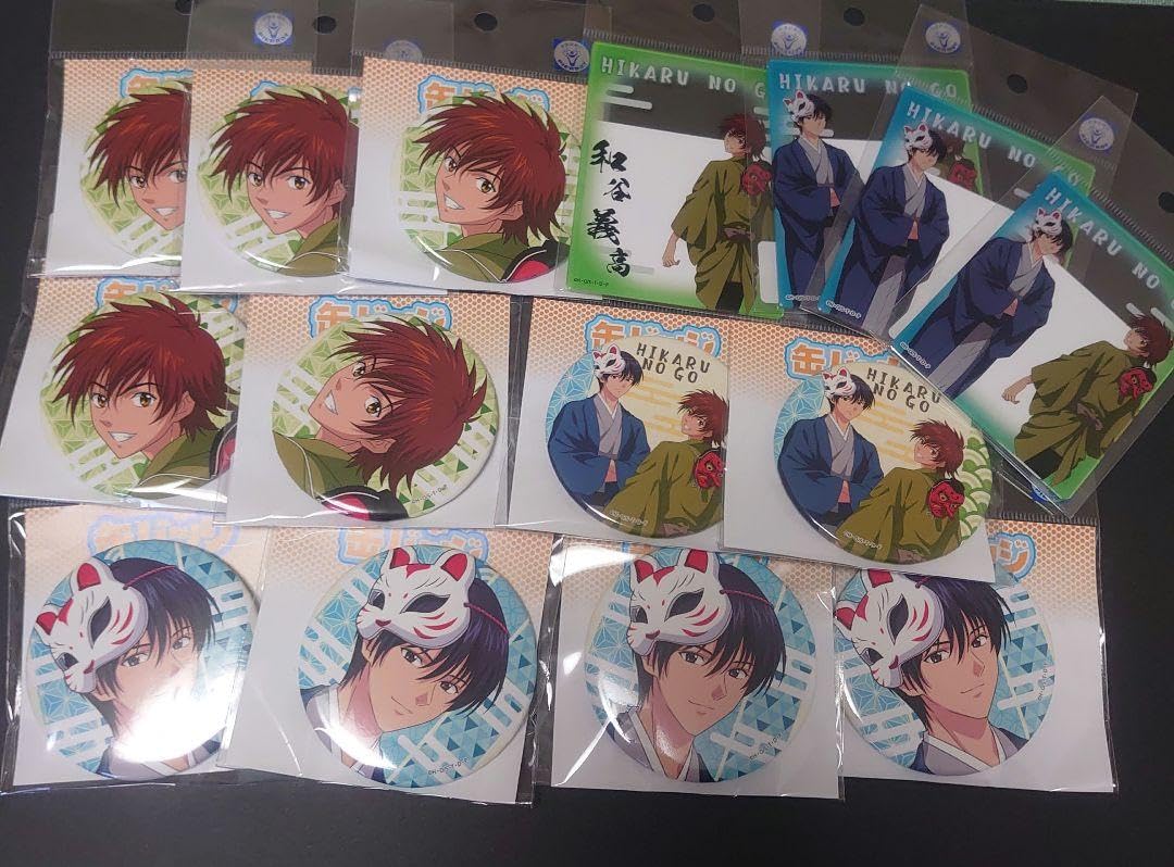 ヒカ碁 くじ ヒカル アキラ 和谷 伊角 アニメ『ヒカルの碁』ヒカル、佐為、アキラ、和谷、伊角の描き